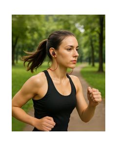 Powerton LIFE ARIVO Bezdrátová bluetooth sluchátka, černo-červená