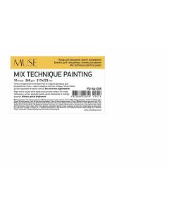 Výkres "Mix Technique Muse", A4+, 10 listů, 240 g, SHKOLYARYK  PD-A4-059