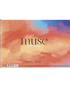 Skicák, náčrtník "Drawing Muse", A4, 30 listů, 150 g, SHKOLYARYK PB-SC-030-315