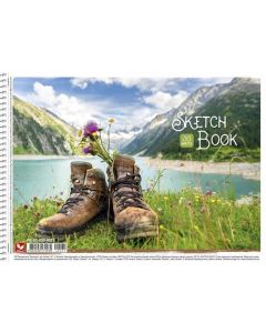 Skicák, náčrtník "Stand your Ground", mix motivů, A4, 30 listů, 120 g, SHKOLYARYK PB-SC-030-8030
