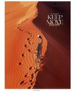 Sešit "Keep Move", mix motivů, A4, čtverečkovaný, 40 listů, SHKOLYARYK A4-040-5261K