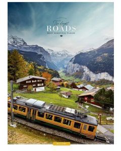 Sešit "The Elegant Roads", mix motivů, A4, čtverečkovaný, 40 listů, SHKOLYARYK A4-040-5262K