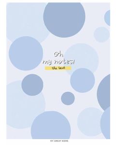 Sešit "Oh my notes", mix motivů, A5, linkovaný, 80 listů, SHKOLYARYK A5-080-5239L