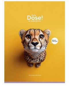 Sešit "Daily Dose", mix motivů, A4, linkovaný, 80 listů, SHKOLYARYK A4-080-5248L