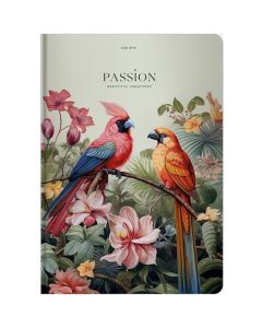Zápisník "Passion", A4, čtverečkovaný, 80 listů, SHKOLYARYK A4-IC-080-7034K