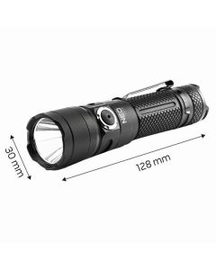 Nabíjecí svítilna, 1xLED, 1x4000 mAh, černá, 10W, výdrž až 9hodin, 1500 lumenů