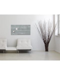 Magnetická skleněná tabule "Artverum®", textura betonu, 91 x 46 x 1,5 cm, SIGEL GL148
