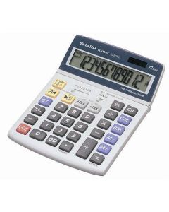 Kalkulačka, stolní, 12místný displej, SHARP "EL-2125C"