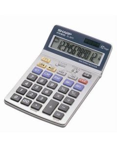 Kalkulačka, stolní, 12místný displej, SHARP "EL-337"