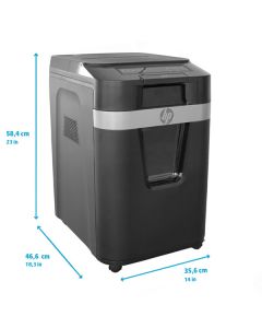 HP automatický skartovací stroj ProShredder 200CC křížovým řezem