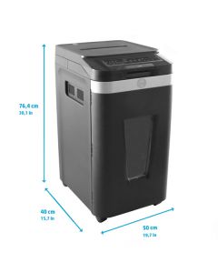 HP automatický skartovací stroj ProShredder Auto 400MC křížovým řezem
