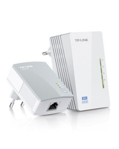 TP-LINK powerline (LAN přes 230V) TL-WPA4220 KIT 2.4GHz, extender, 600Mbps, Wifi Clone