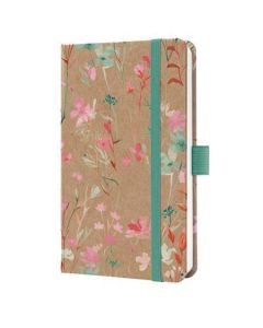 Diář "Jolie", Green Floral Serenity, A6, týdenní, 2027, tvrdé desky, SIGEL 7J806