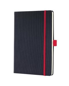 Exkluzivní zápisník "Conceptum Red Edition", černo-červená, A5, linkovaný, 97 listů, tvrdé desky, SI