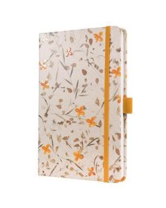 Exkluzivní zápisník "Jolie", Bloom Orange, A5, linkovaný, 87 listů, tvrdé desky, SIGEL JN341