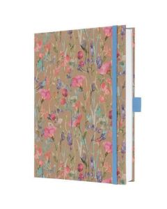 Exkluzivní zápisník "Jolie", Pure Wildflowers, A5, linkovaný, 96 listů, tvrdé desky, SIGEL JN853