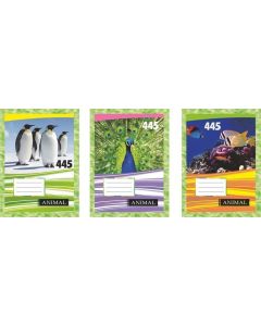Školní sešit 445, A4 čtvrerečkovaný, 40 listů