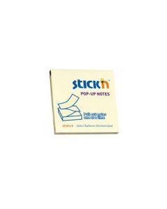 Samolepící bloček "Z", žlutá, 76x76 mm, 100 listů, STICK N 21395