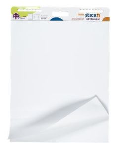 Samolepicí flipchartový papír, bílá, 76,2 x 63,5 cm, 2x 30 listů, STICK N 21509