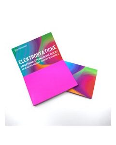 Poznámkové bločky elektrostatické Symbionotes 190x100 mm růžové
