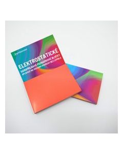 Poznámkové bločky elektrostatické Symbionotes 70x100 mm červené