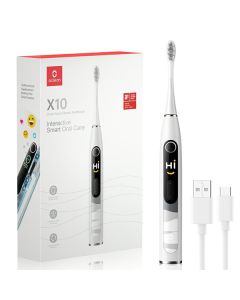 Oclean sonický kartáček X10, šedý, DOPRODEJ