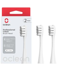 Oclean náhradní hlavice Professional Clean Medium P1C10-X Pro Elite, šedé