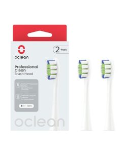 Oclean náhradní hlavice Professional Clean P1C1 W02, bílé