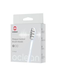 Oclean náhradní hlavice Plaque Control Medium P1C9, stříbrné