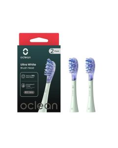 Oclean náhradní hlavice Ultra White, UW01 - 2 ks, zelené