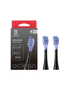 Oclean náhradní hlavice Ultra White, UW02 - 2 ks, černé