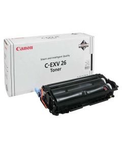 Canon originální toner C-EXV26 BK, 1660B006, black, 6000str.