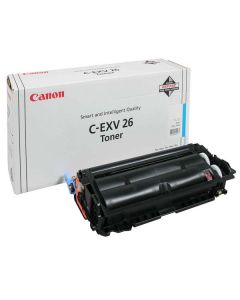 Canon originální toner C-EXV26 C, 1659B006, 1659B011, cyan, 6000str.