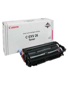 Canon originální toner C-EXV26 M, 1658B006, 1658B011, magenta, 6000str.