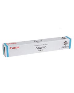 Canon originální toner CEXV51, 0482C002, cyan, 60000str.