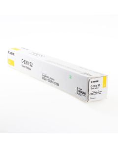 Canon originální toner C-EXV52 Y, 1001C002, yellow, 66500str.