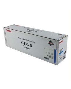 Canon originální toner C-EXV8 C, 7628A002, cyan, 25000str.