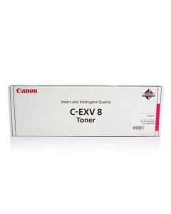 Canon originální toner C-EXV8 M, 7627A002, magenta, 25000str.