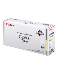 Canon originální toner C-EXV8 Y, 7626A002, yellow, 25000str.
