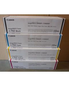 Canon originální toner T02 C, 8530B001, cyan, 43000str.