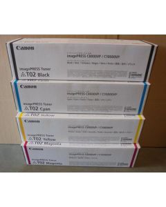 Canon originální toner T02 Y, 8532B001, yellow, 43000str.