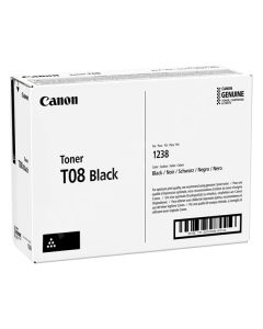 Canon originální toner T08 BK, 3010C006, black, 11000str.