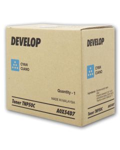 Develop originální toner A0X54D7, TNP-50C, cyan, 5000str.