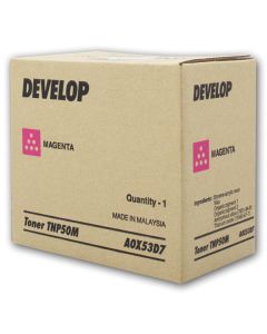 Develop originální toner A0X53D7, TNP-50M, magenta, 5000str.