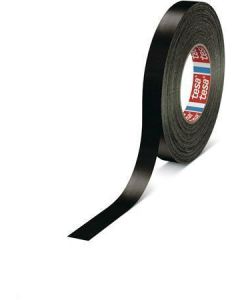 Textilní páska "4651", černá, akrylová, 38 mm x 50 m,  24 ks/balení, TESA 04651-00507-00