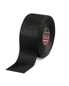 Textilní páska "51608", černá, izolační, 50 mm x 25 m, 36 ks/balení, TESA 51608-00025-00