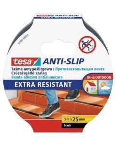 Protiskluzová páska "Anti-slip 55587", černá, 25 mm x 5 m, TESA