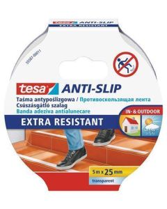 Protiskluzová páska "Anti-slip 55587", průhledná, 25 mm x 5 m, TESA