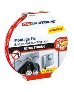 Lepicí páska "Powerbond 55792", oboustranná, extra silná, 19 mm x 5 m, TESA