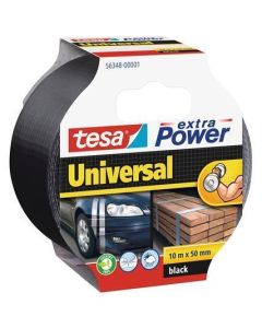 Textilní páska "extra Power 56348", černá, 50 mm x 10 m, univerzální, TESA